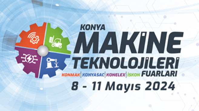 2024 KONYA MAKİNE TEKNOLOJİLERİ FUARINDA SİZLERLE BİRLİKTEYİZ.